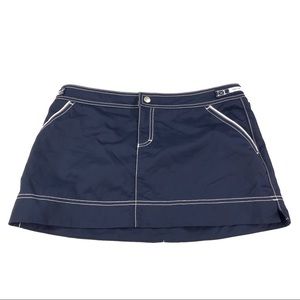Nautica Separates Skirt Swim Cover Up Navy S